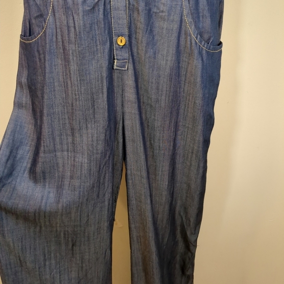 Arden B Women's Sleeveless Button Up Pant Jumpsuit, NWT , Size XS - Picture 4 of 11